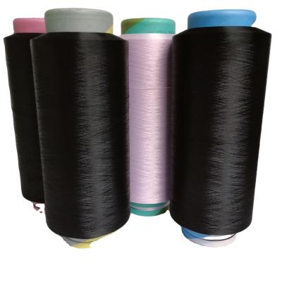 China Anti-pilling 6 100% Nylon Yarn 30D 40D 70D Braided Yarn Dope Dyed Nylon Yarn POY Multifilament à venda