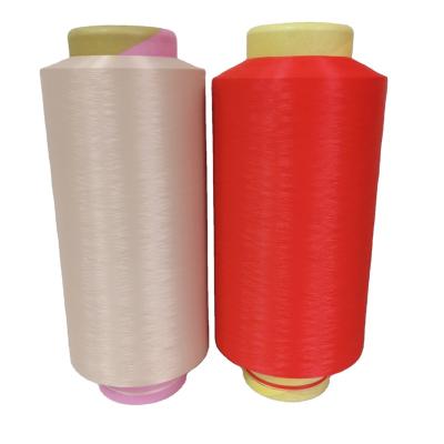 China Anti-pilling Nylon Multifilament 6/66 High Tenacity Filament Yarn Polyamide Elastane High Tenacity Coat Dyed Yarn à venda