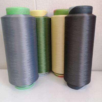 China Anti-pilling High Elastic Nylon Filament 100% Nylon Dope Dyed Polyamide DTY Textured Yarn à venda