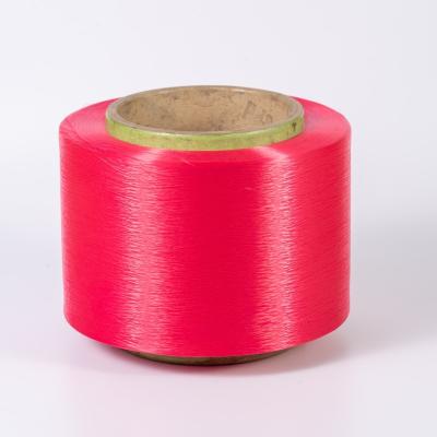 中国 High Tenacity 100% Nylon Yarn POY 70d 24f Polyamide 6 Yarn Dope Dyed Nylon Yarn 販売のため