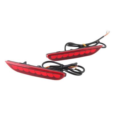 China Puddle light+DRL+Turn Signal Puddle light+DRL+Turn Signal LED Rear Bumper Lights Assembly for Nissan Infiniti Q50 Q60 Q70 QX30 QX80 DRL Drive Light Turn Signal Lamp Brake Lamps for sale