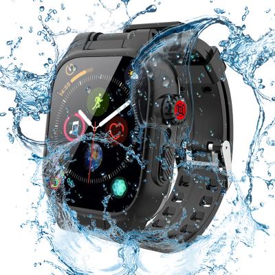 China Waterproof For iWatch 44mm Full Cover PC+TPU Protective Watch Bumper Cover For Apple Watch Case for sale