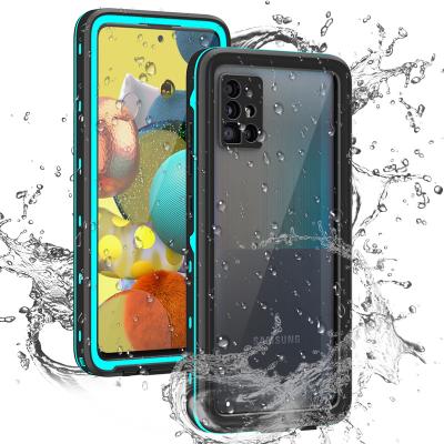 China Wholesale Anti-fall PC/OEM/ODM TPU Compatible For Samsung A51 Body Protective Cover Shockproof Phone Case for sale