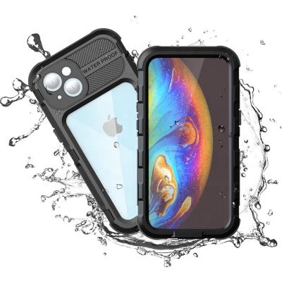 China Hot Selling New Products Shellbox Shockproof Matte Surface Waterproof Mobile Metal Phone Case For Expanding With Built-in Screen Protector for sale