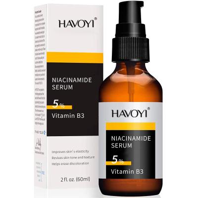 China Skin Revitalizer Private Label Hyaluronic Acid and Vitamin E Anti Aging Wrinkle Face Vitamin C Niacinamide Organic Facial Serum for sale