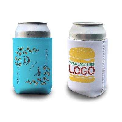 China Factory Wholesale Waterproof Neoprene Customized Custom Box Coolers Beverage Beer Coolers, Wedding Box Huggers for sale