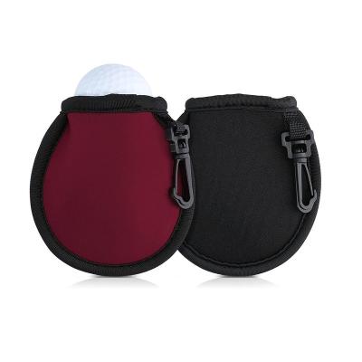 China Store Golf Balls Waterproof Pouch Neoprene Golf Ball Remover Pouch Carry Bag Golf Tee Golf Ball Holder for sale