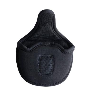 China Protect Golf Head Wholesale Golf Clubs Black Golf Putter Headcover Standard Size Neoprene Club Head Cover for sale