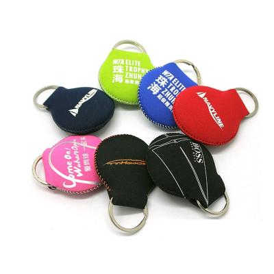 China For Custom Neoprene Fish Float Key Chain Promoation Gift Factory Boat Float Key Chain For Promotions And Swimming for sale