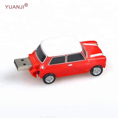 China Factory Price PVC Plastic Soft Car Shape Usb Flash Drive For Gift for sale