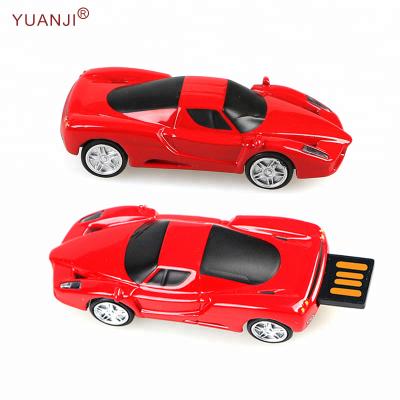 China Custom 3D Plastic PVC Pendrive Usb Drive Flash Car Shaped For Promotion Gift for sale