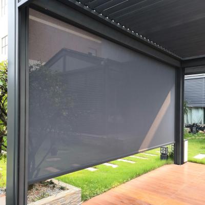 China Large Waterproof Zipper Channel Electric Motor Zipper Lock Outdoor Roller Blinds Suppliers China Manufacturers for sale