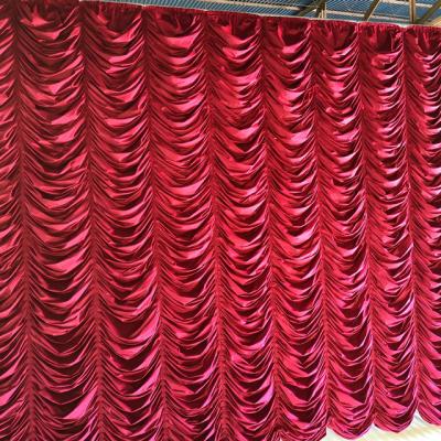 China Blackout China Factory New Design Stage Backdrop Austria Electric Curtain for sale