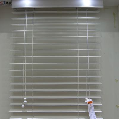 China China Product Double Rope PVC Classic Wooden Horizontal Faux UV Window Protection Venetian Blinds for sale