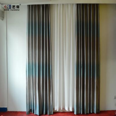 China 2018 Fashion Style Low Price UV Protection Grace Blackout Sheer Curtain Window Fabric for sale