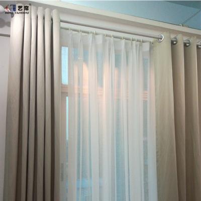 China Sheer Curtains With Blackout European Style Window Curtain Color Blackout UV Protection Curtains For Living Room for sale