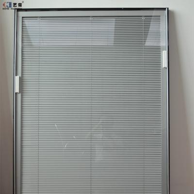 China UV Protection Yilian Aluminum Desk Curtains And Blinds With Hollow Glass Inserts Desk Hollow Blinds Blinds for sale