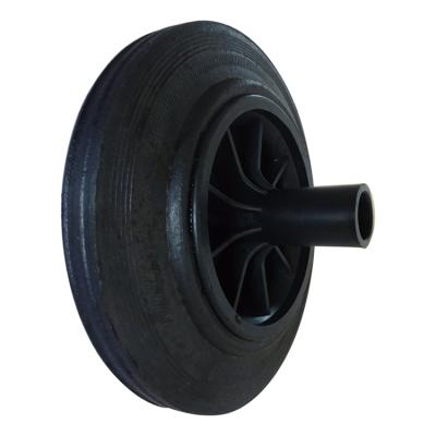 China Building Material Shops High Quality Durable Using Various Solid Casters Cart Rubber Tire Wheel for sale