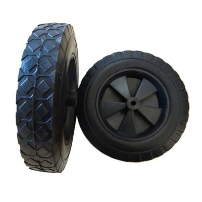 China Building Material Shops Factory Manufacture Wheelbarrow PU Foam Wheel Wholesale Solid Polyurethane Wheels Environmental for sale