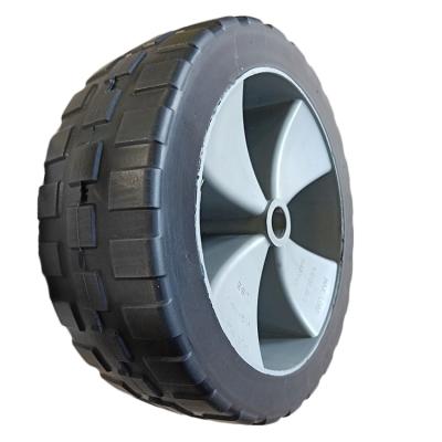 China Building Material Stores High Efficiency Durable Foam Caster Industrial PU Polyurethane Wheel for sale