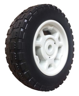 China Construction Material Shops Latest Design Superior Quality Newly Designed Durable High Quality Polyurethane Wheels PU Foam Wheel for sale