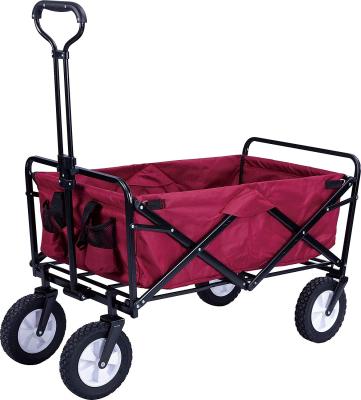 China Wholesale Folding Storage Steel 600d Garden Camping Beach Fishing Outdoor Folding Cart for sale