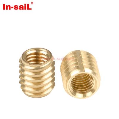 China Heavy Industry In Stock M3 M6 M8 M10 Knock-In Threaded Inserts Self Tapping Nuts For Wood And Plastics for sale