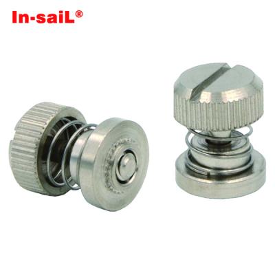 China GALVANIZED High Quality M3 2-56 Panel 4-40 Captive Screw And Hardware Sheet Metal Fastener Recess Style for sale