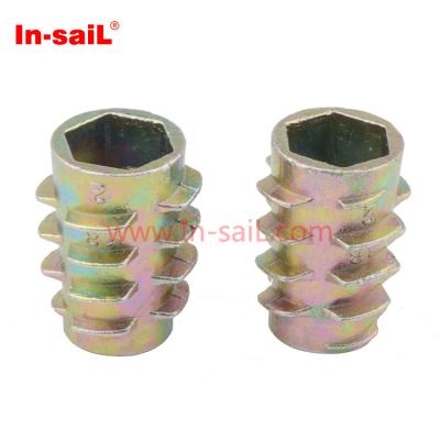 China Heavy Industry Female Thread Furniture Insert Nuts for sale