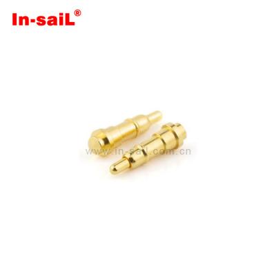 China Power Spring Loaded Gold Plated PCB Probe Mold Part Pogo Pin Connector for sale