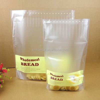 China Recyclable Wholesale Disposable Food Grade OPP Frosted Bakery Cookie Food Packaging Plastic Bag for sale