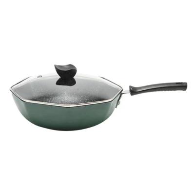 China Viable hot sale non-stick coating pan of wok, suit for all kinds of cookerg for sale