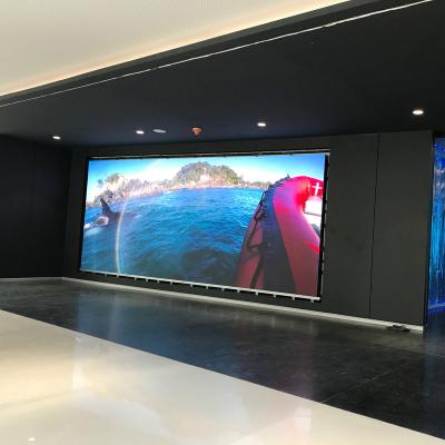 China Conference and Control room P1.2 led panel video display Indoor Led screen cable-free connection for sale