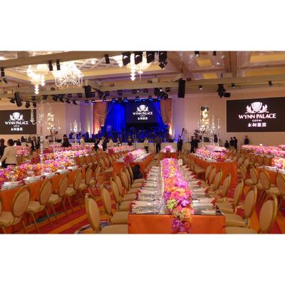 China Stage Gaudy Banquet Concert Stage Background Video Wall 500x500mm Indoor Outdoor  P2.9 P3.9 Seamless Splicing Rental  Led Video Wall for sale