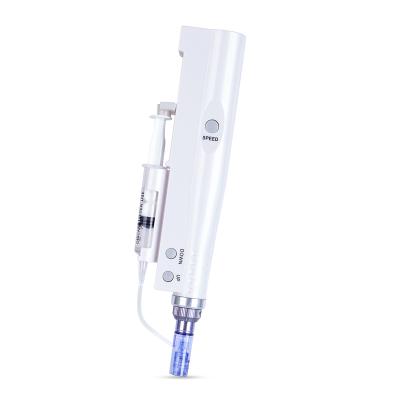 China Skin Rejuvenation meso injector gun derma pen mesotherapy filler with needle cartridges derma teasing pen professional for wrinkle remover for sale