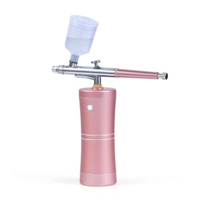 China Moisturizer Nano New Design Spray Gun Nano Radio Atomizer Jet Spray Gun Portable Facial Sprayer for sale