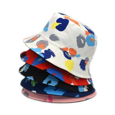 China Custom Reversible Dobby Double Sides Bucket Hat 100% Cotton With Your Own Design for sale