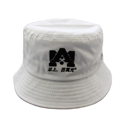 China Custom Embroidery Printed Dobby Fishing Bucket Hat 3D Logo Wholesale Multicolor 100% Cotton Bucket Hat for sale