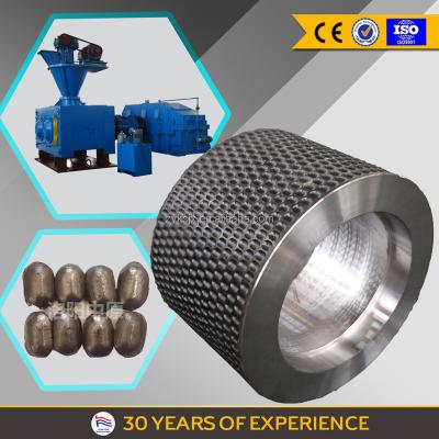 China Wear Resistant Machinery High Manganese Steel Forging Roll Sleeve For Briquetting Machine for sale