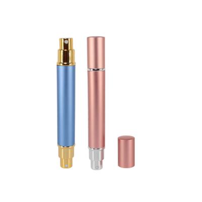 China Personal Care Double Sprayers Aluminum Travel Perfume Spray Atomizers 2 x 5ml Perfume Spray Bottle Atomizer for sale