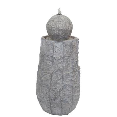 China Modern Home Decoration Modern Ball Garden Outdoor Water Fountain for sale