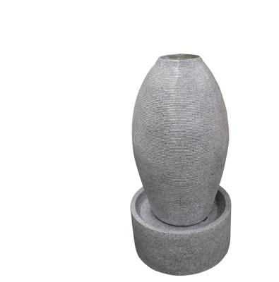 China Modern Wholesale Simple Lucky Egg Flowing Water Outdoor Resin Water Fountain Top Fashion for sale