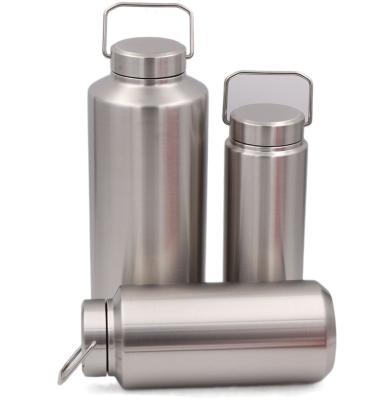 China 2021 High Quality Viable New Design Sippy Cup Stainless Steel Water Bottle For Tour Metal Vacuum Insulated Double Wall Tumbler for sale