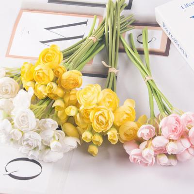 China Beautiful Colorful Rose Artificial Flower Arrangement Centerpieces Artificial Flower Table Flower Ball Wedding Arch Backdrop Decor Flower Row Party Layout for sale