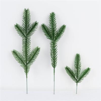 China 2021 colorful three-pronged artificial bilateral three-dimensional needle-point environmental protection pine beautiful for sale