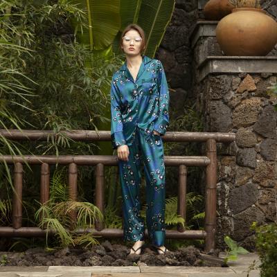 China High Quality QUICK DRY Customized Breathable Designer Nightgowns Pajamas Set For Women for sale