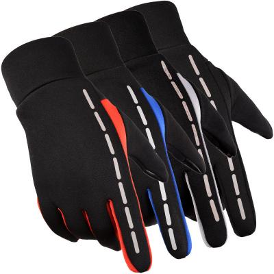 China Keep Warm Winter Reflective Custom Racing Gloves Waterproof Cycling Gloves for sale