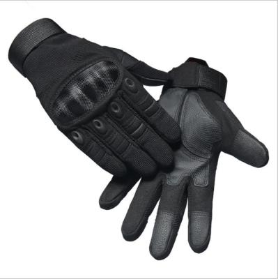 China Keep Warm Black Winter Tactical Gloves Camouflage Combat Full Finger Touch Screen Police Army Gloves Military Tactical Sports For Men for sale