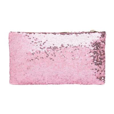 China Evening Clutch FASHION Rainbow Glitter Zipper Around Simple Sequin Wallet Evening Clutch Purse Zipper Glitter Confetti Wallet For Women Lady for sale