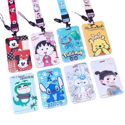 China Fashion Student Certificate Bus Work Permit Factory Access Card Holder Custom Name Card Plastic Holder for sale